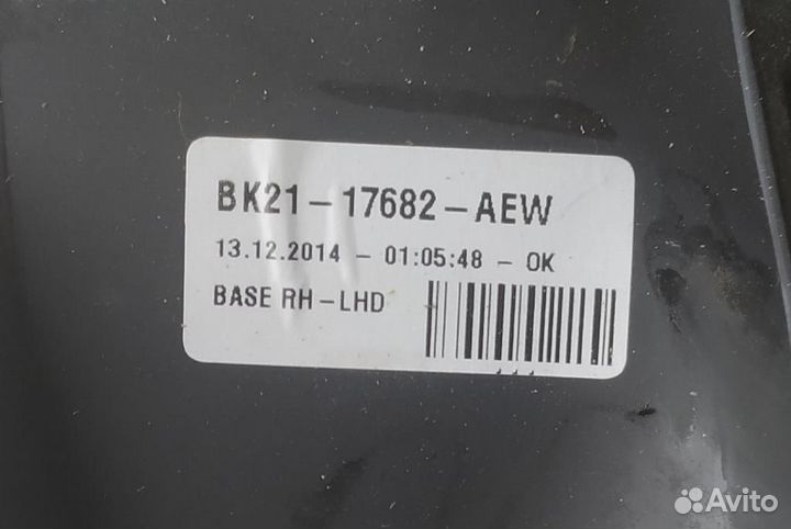 Корпус зеркала правого Ford Tourneo Custom