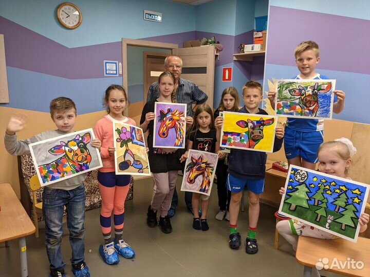Уроки рисования для детей и подростков в вао