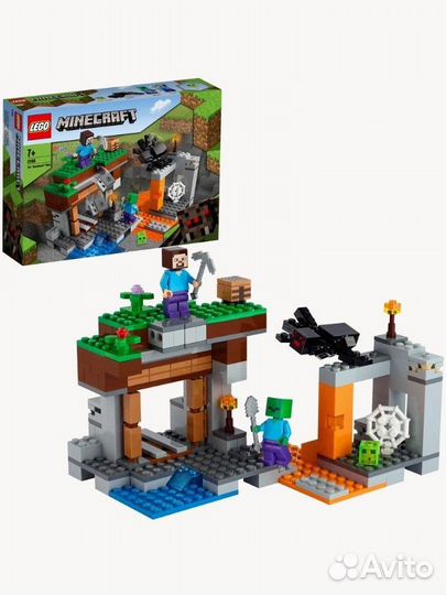 Новое lego Minecraft 21166 Заброшенная шахта
