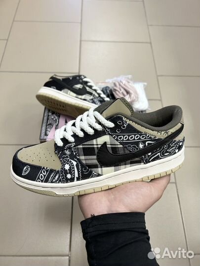 Кроссовки Nike Sb Dunk Travis Scott (36-40)