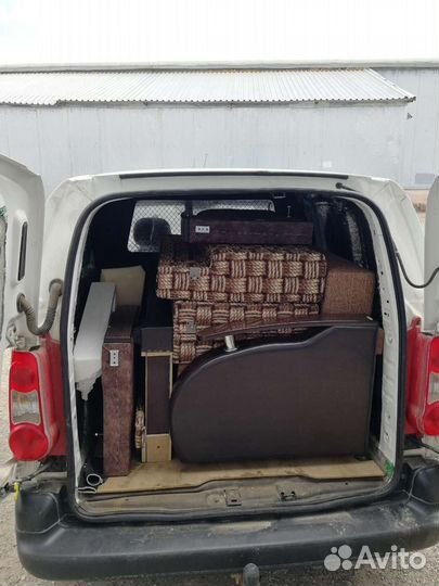 Грузоперевозки Каблук Пежо + прицеп 2,5 м. длина