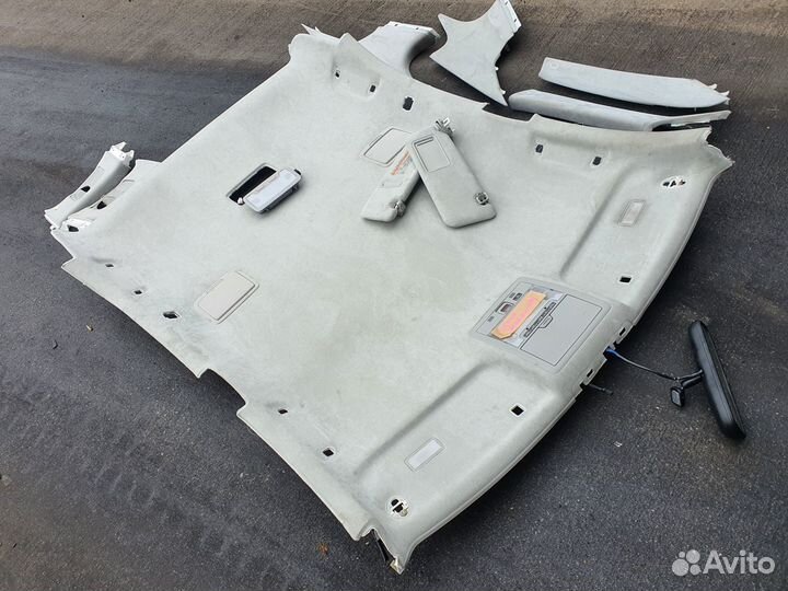 Обшивка потолка c Lexus LS460 USF40 1UR-FSE