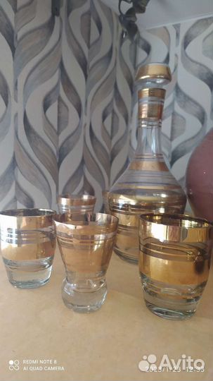 Графин с рюмками СССР