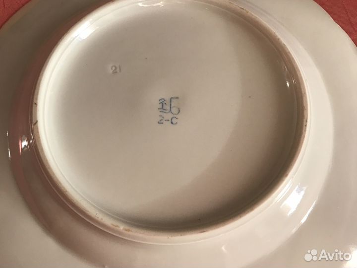 Чайная пара фарфор СССР