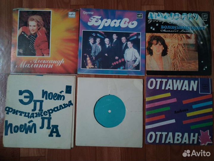 Виниловые мини пластинки СССР