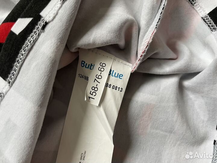 Футболка Button blue