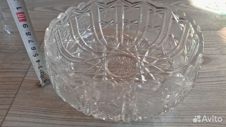 Хрустальная салатница