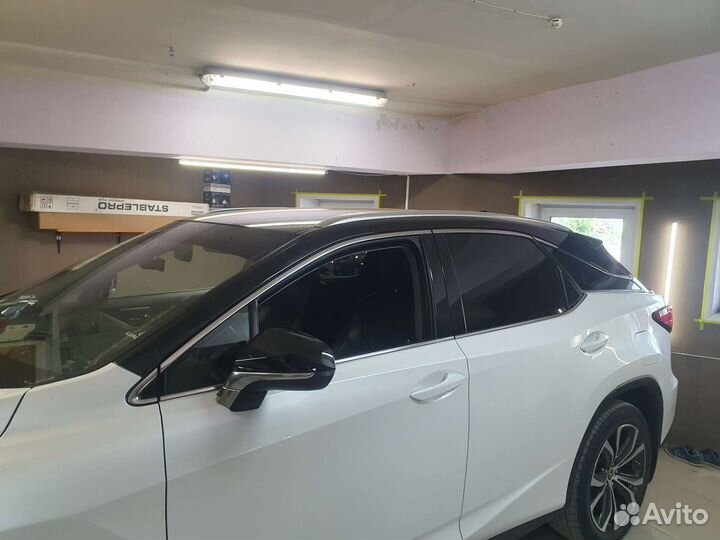 Крыша в черный глянец