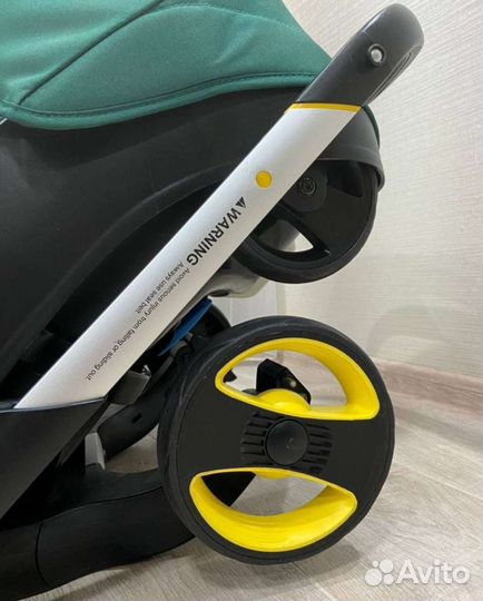 Коляска автокресло 4в1 Стиль (Зелёный)