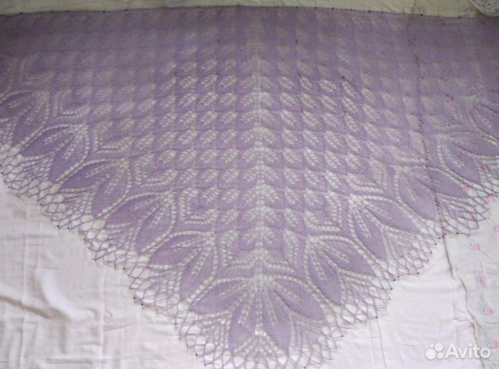 Шаль ручной работы