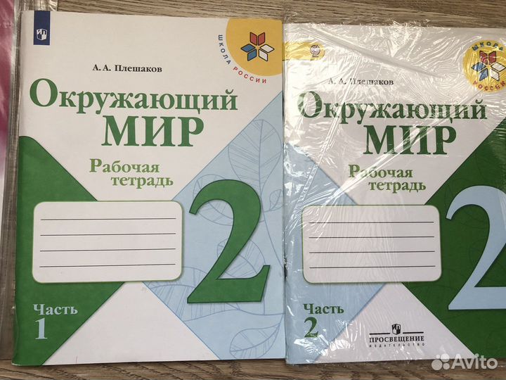 Окружающий мир. Рабочие тетради 2 класс