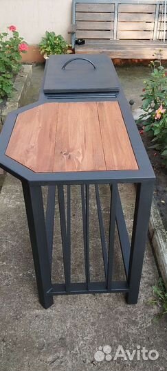 Мангал в стиле лофт