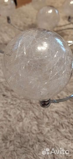 Люстра потолочная шары 21 шт