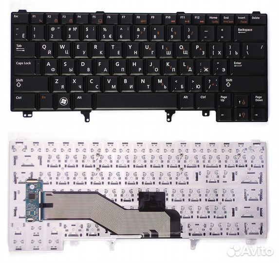 Клавиатура Dell E6420 E6420 E5420 без указателя