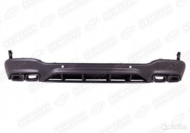 Диффузор насадки 63 AMG Mercedes GLC бензин