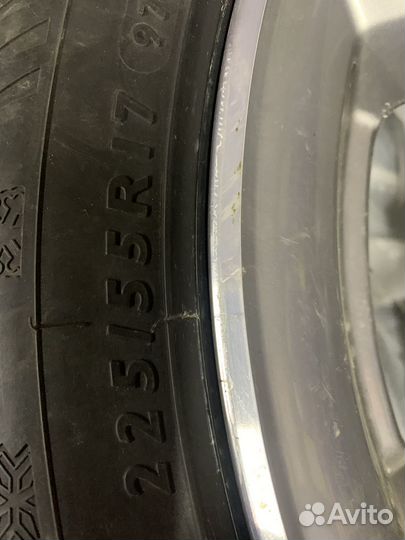Колеса в сборе 225*55*17 Dunlop RunFlat