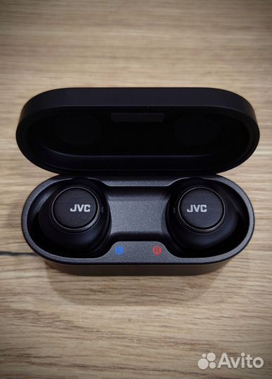 Беспроводные наушники JVC HA-FW1000T TWS wood