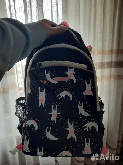 Рюкзак для девочки школьный Grizzly