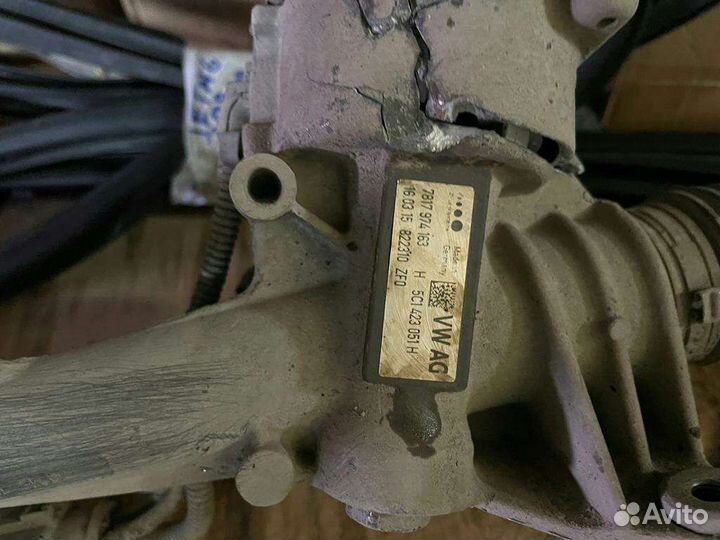 Рулевая рейка jetta 6 5c1423051h