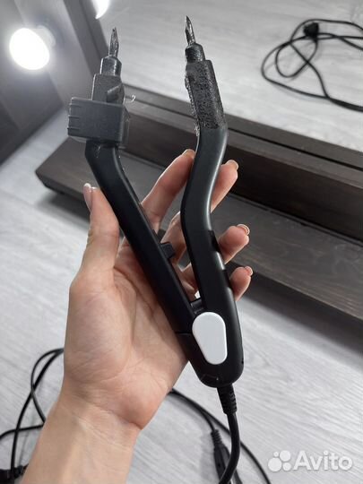 Щипцы для микрокапсульного наращивания волос