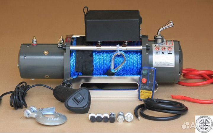 Лебедка с синтетическим тросом 12000 lbs