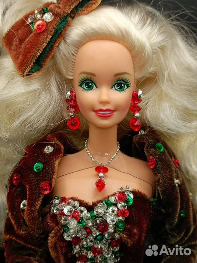 1991 год, Барби Холидей, Happy Holiday Barbie #1