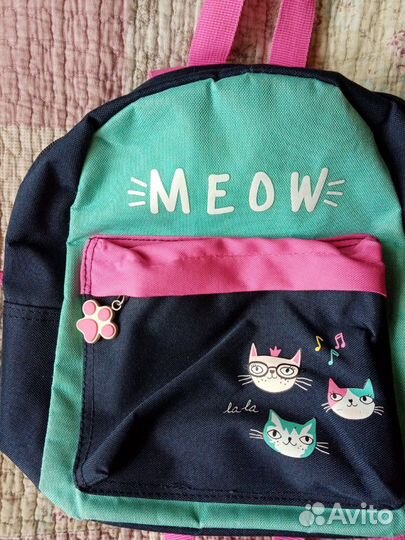 Рюкзаки дошкольника Котик и Ostin