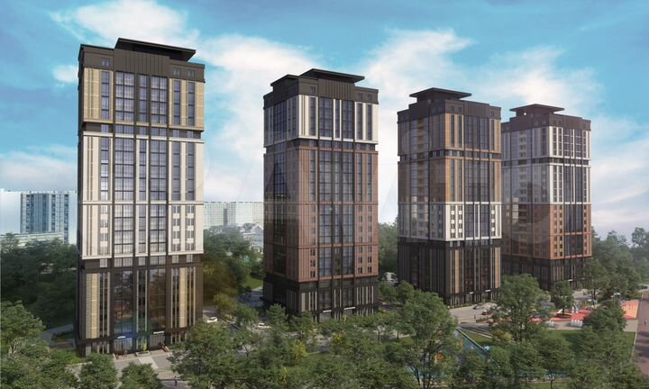 2-к. квартира, 49,8 м², 9/22 эт.