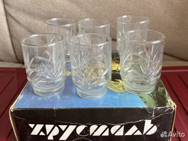 Рюмки 6 шт