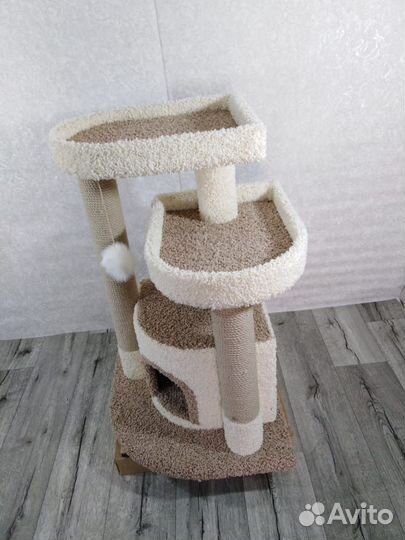 Домик - когтеточка для кошки