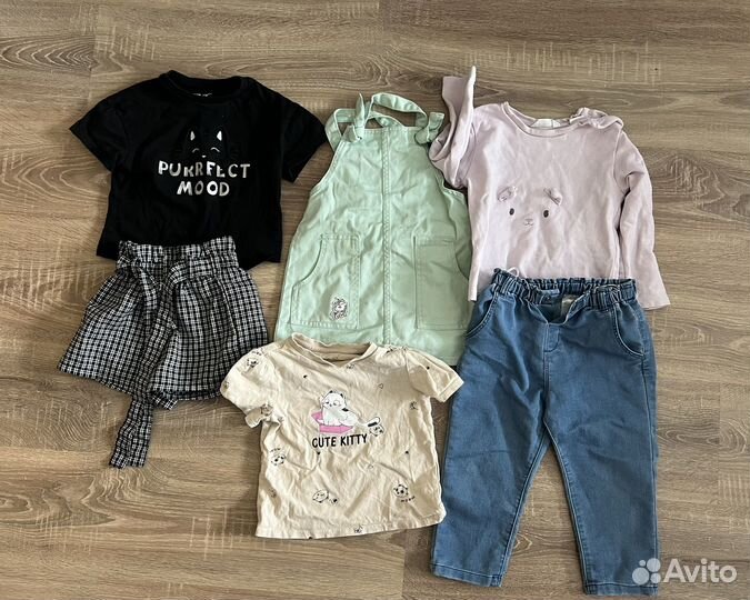 Пакет вещей на девочку 92-98