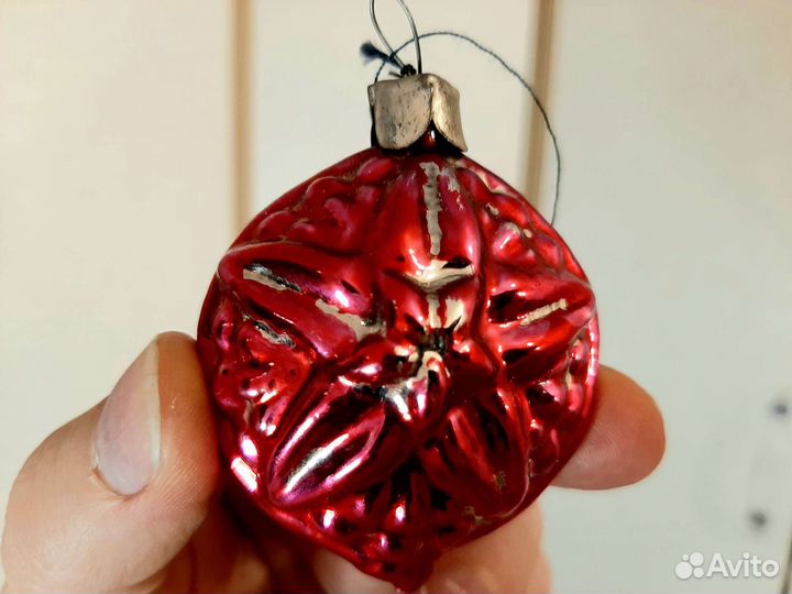 Редкая ёлочная игрушка времен СССР