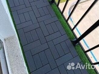 Террасная доска дпк брашированный вельвет