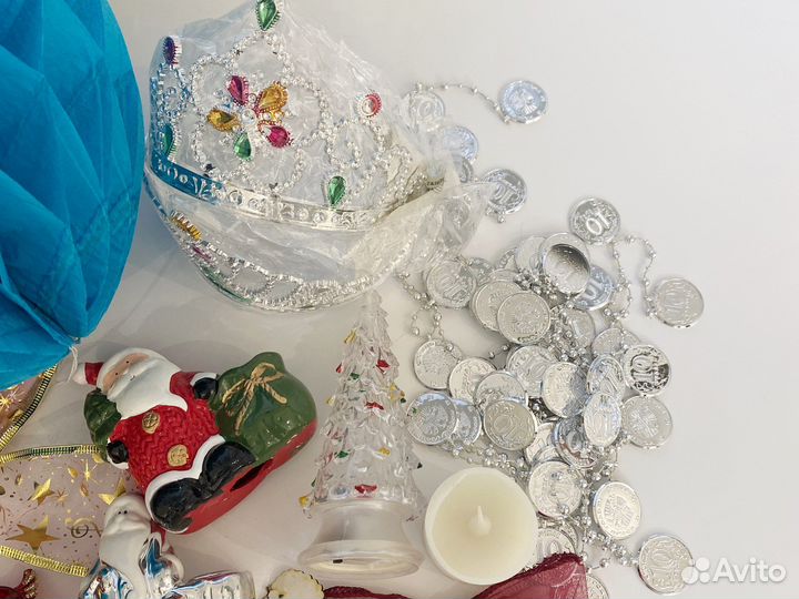 Новогодние украшения пакетом