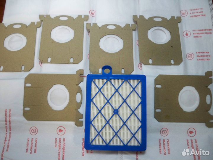 Мешки для пылесоса Philips Electrolux 6 шт+фильтр