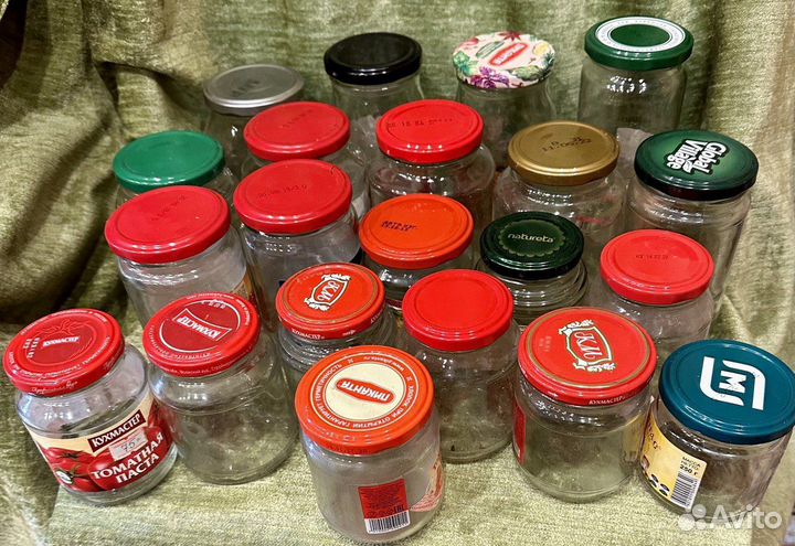 Банка стеклянная с крышкой (от 200 до 500 мл)