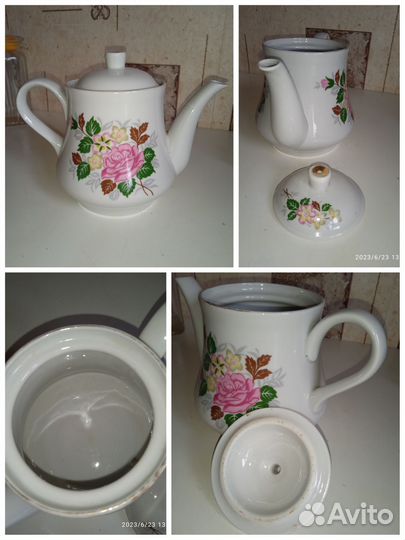 Чайники сахарницы блюдца СССР