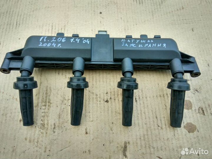 Катушка (модуль) зажигания Peugeot 206 1.4 л и 1.1