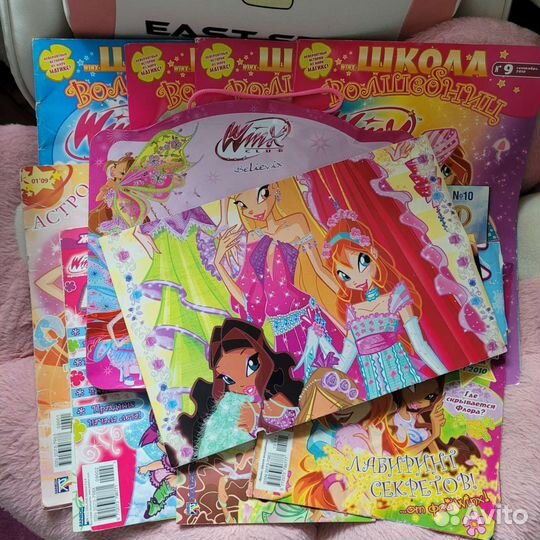 Лот журналов Winx