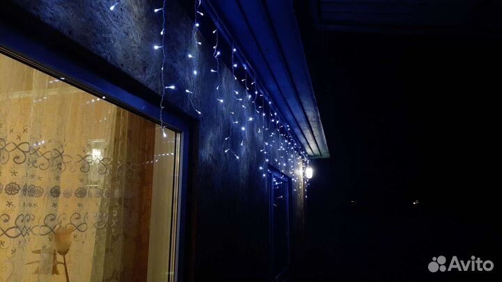 Уличная гирлянда бахрома