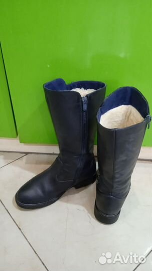 Сапоги для девочки зимние р.34-35