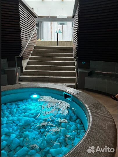 Сауна с бассейном