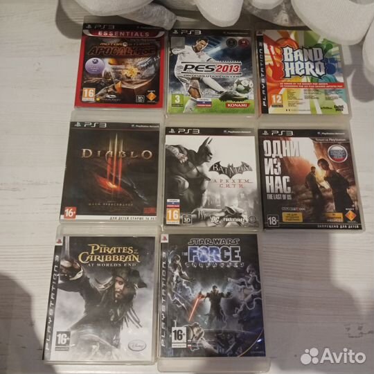 Диски на ps3