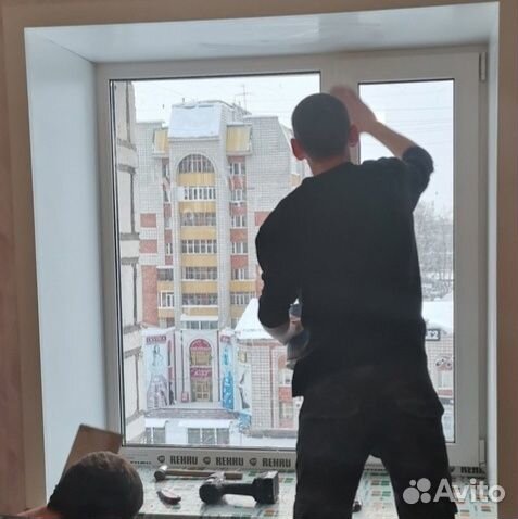 Ремонт пластиковых окон - устранение продувания