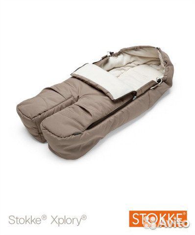 Муфта Stokke Footmuff Brown * коричневая * новая