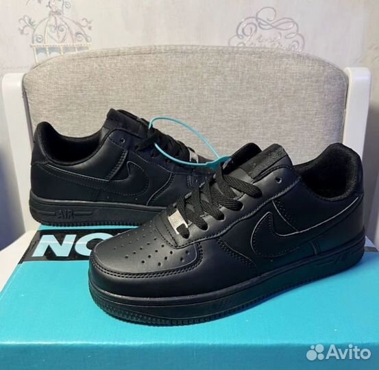 Nike air force 1 black оригинал