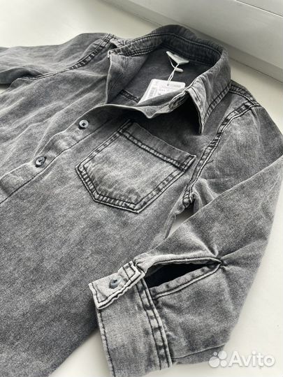 Джинсовая рубашка