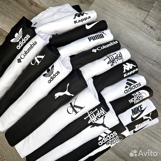 Футболки малый опт stussy черн 52