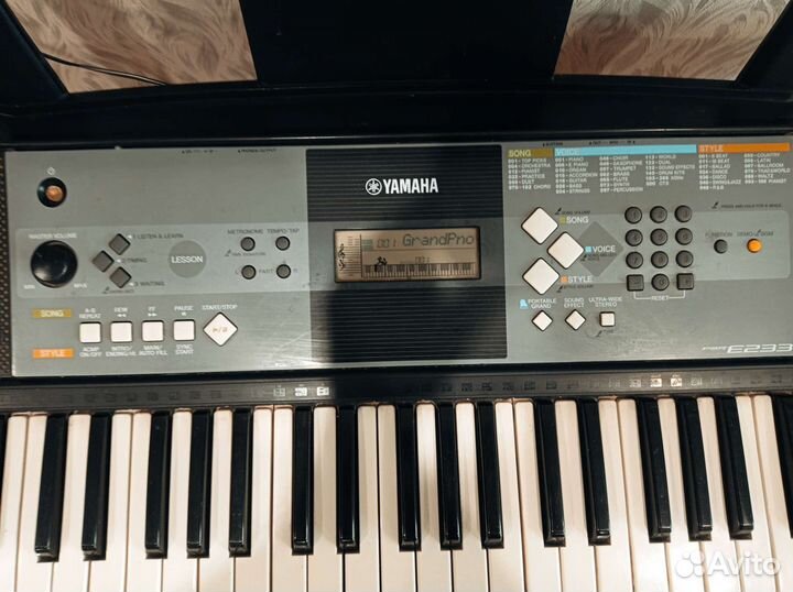 Синтезатор yamaha psr e233