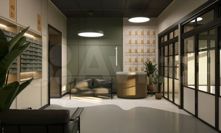 3-к. квартира, 48,6 м², 22/25 эт.